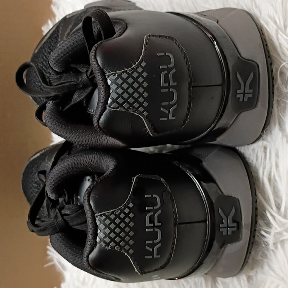 Kuru Quantum 2 Jet Black Plantar Fascitis Orthopedic Support Walking Work Shoe 6 - Picture 8 of 16